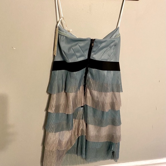 C. Luce blue strapless dress size M - Picture 2 of 3